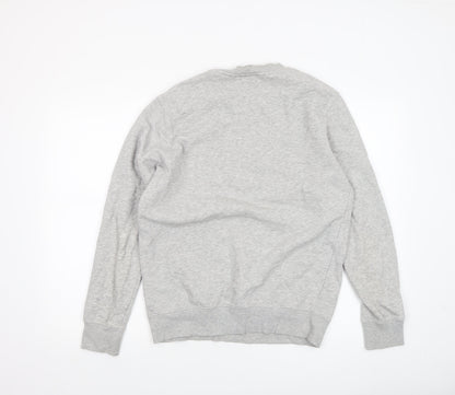Mens UK Size S H&M Grey Pullover Sweatshirt