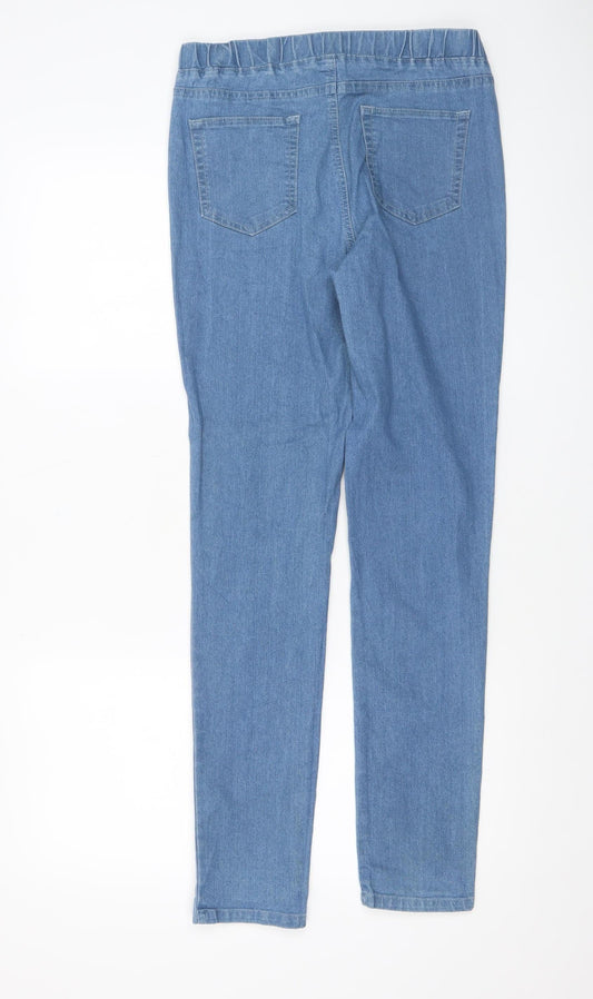 Womens UK Size 10-12 Avon Regular Fit Jegging Blue Jeans
