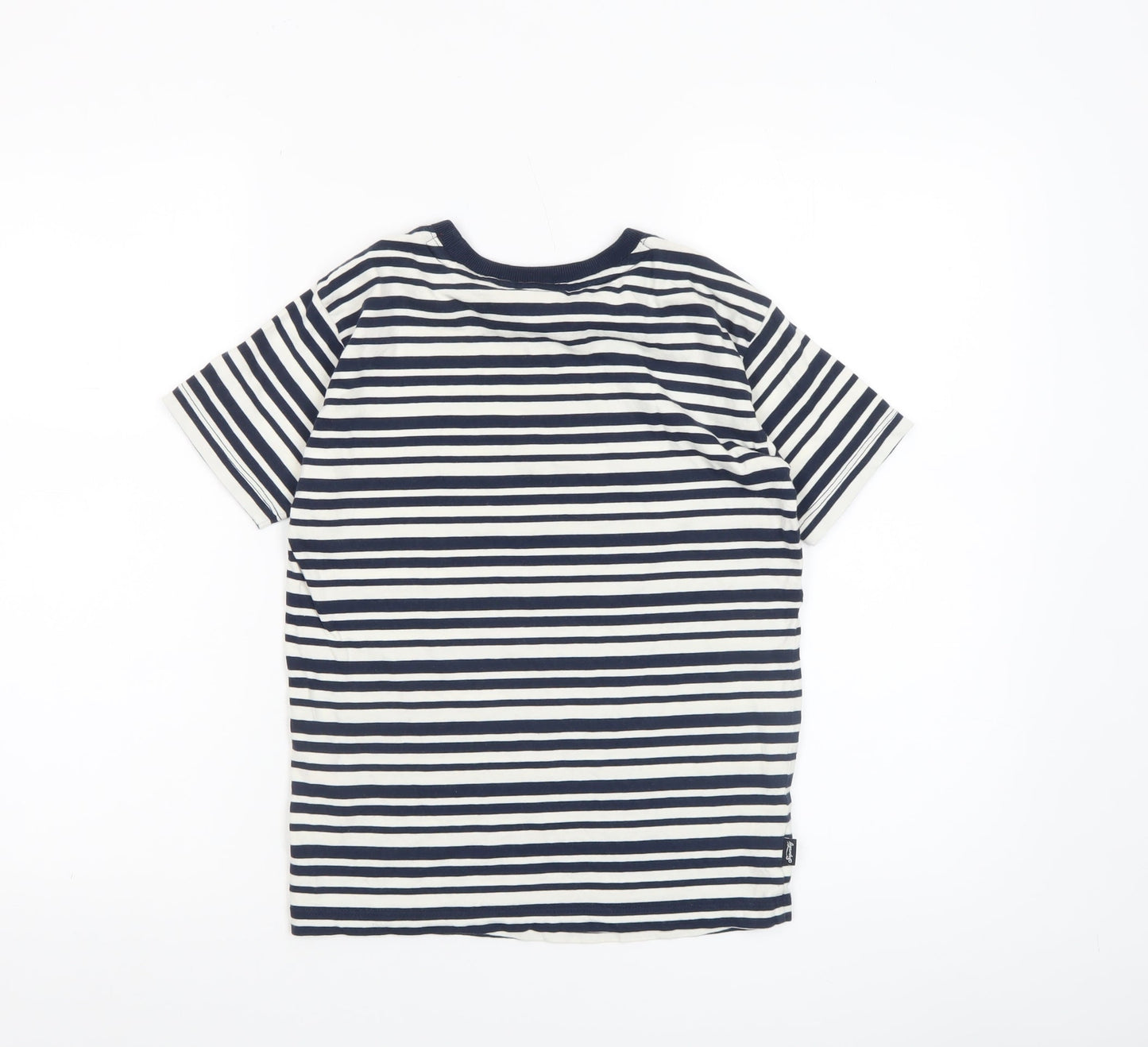 Womens UK Size 6 Superdry Blue Basic T-Shirt