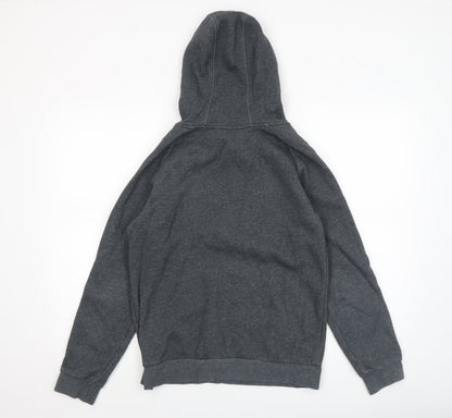 Boys UK Size 13-14 Years adidas Grey Pullover Hoodie