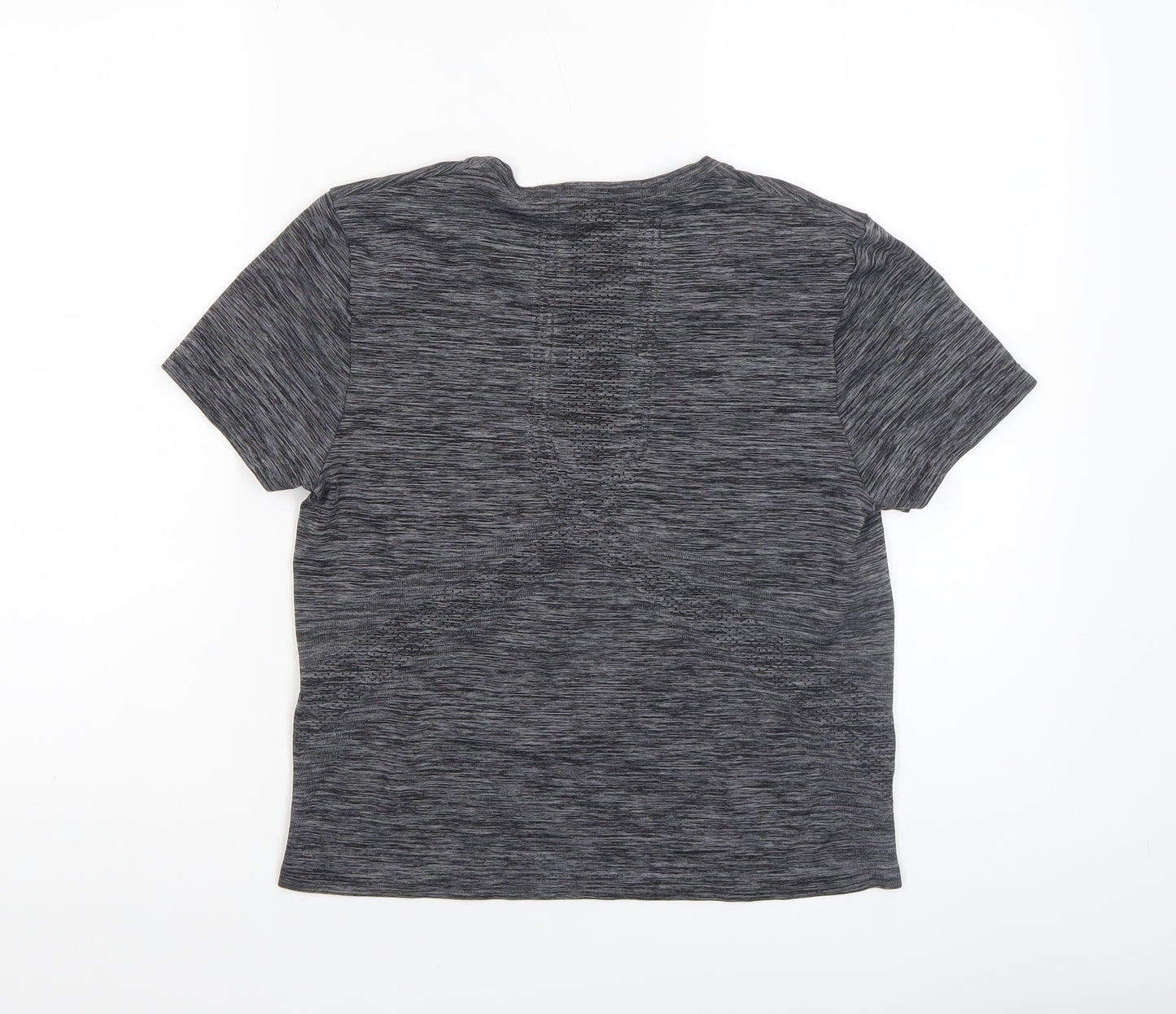 Womens UK Size S New Balance Grey Running & Jogging Gym & Training Fitness T-Shi