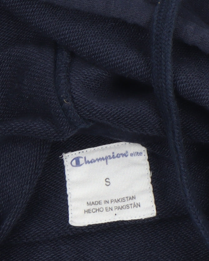 Mens UK Size S Champion Blue Pullover Hoodie