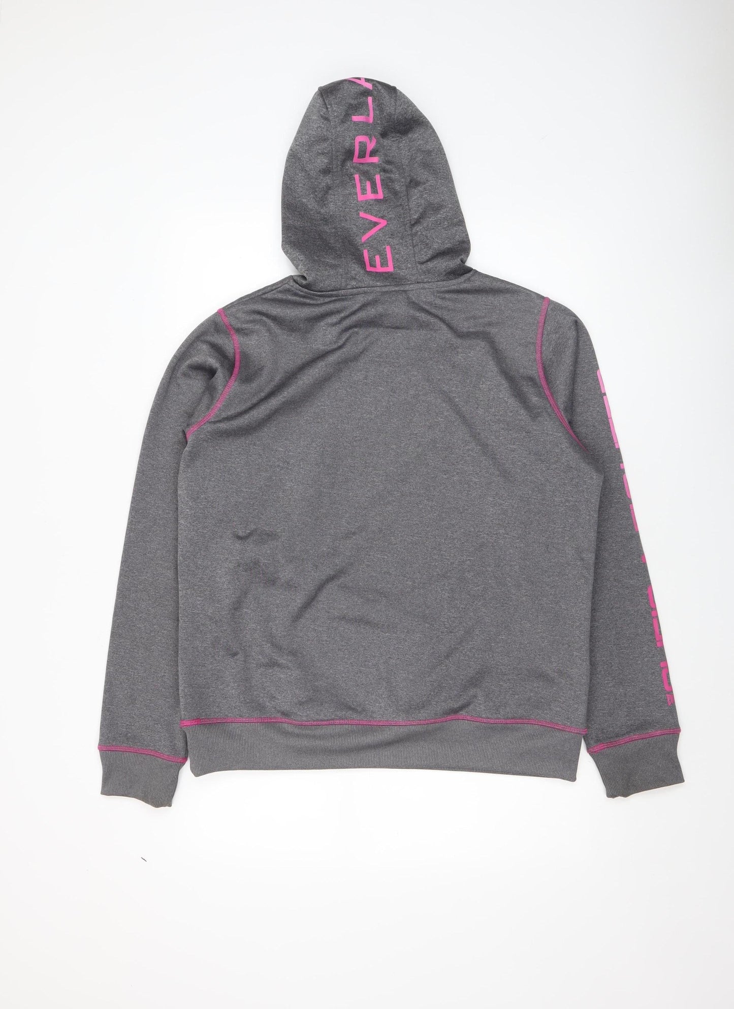 Womens UK Size 16 Everlast Grey Pullover Hoodie