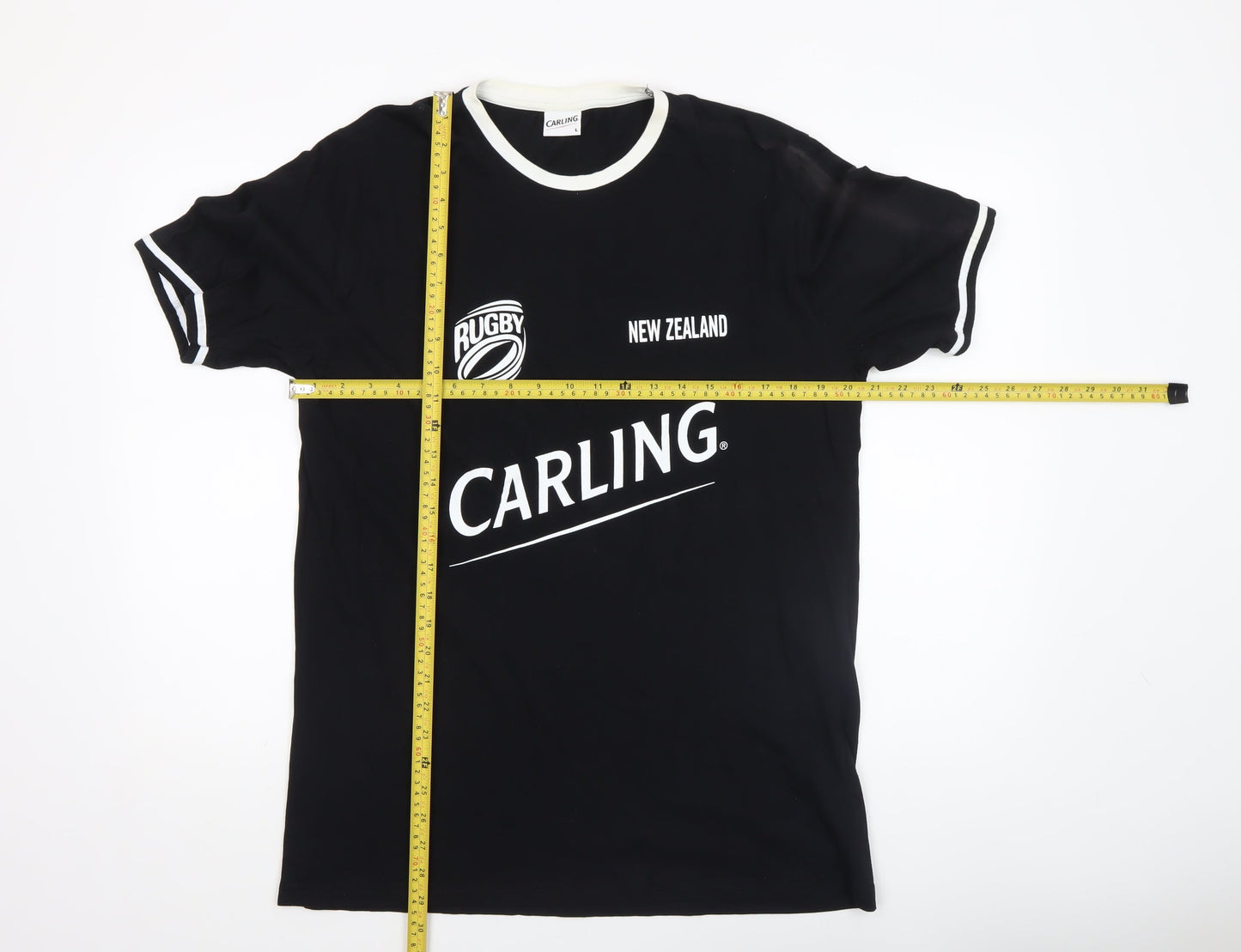 Mens UK Size L Carling Black  T-Shirt