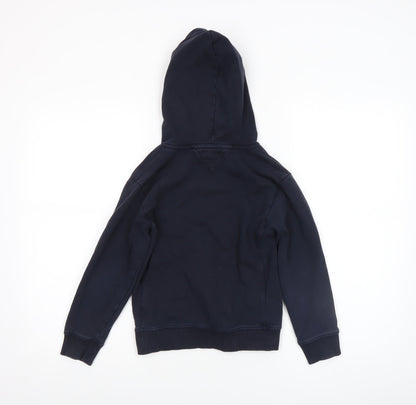 Boys UK Size 6-7 Years Tommy Hilfiger Blue Pullover Hoodie