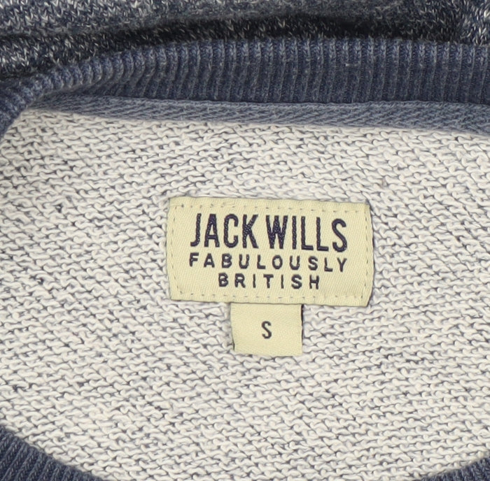 Mens UK Size S Jack Wills Blue Pullover Sweatshirt