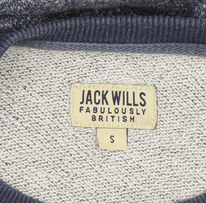 Mens UK Size S Jack Wills Blue Pullover Sweatshirt