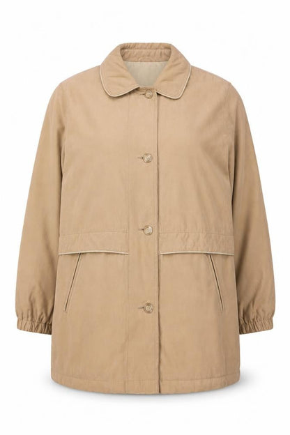 Womens UK Size 16 Klass Collection Beige Overcoat