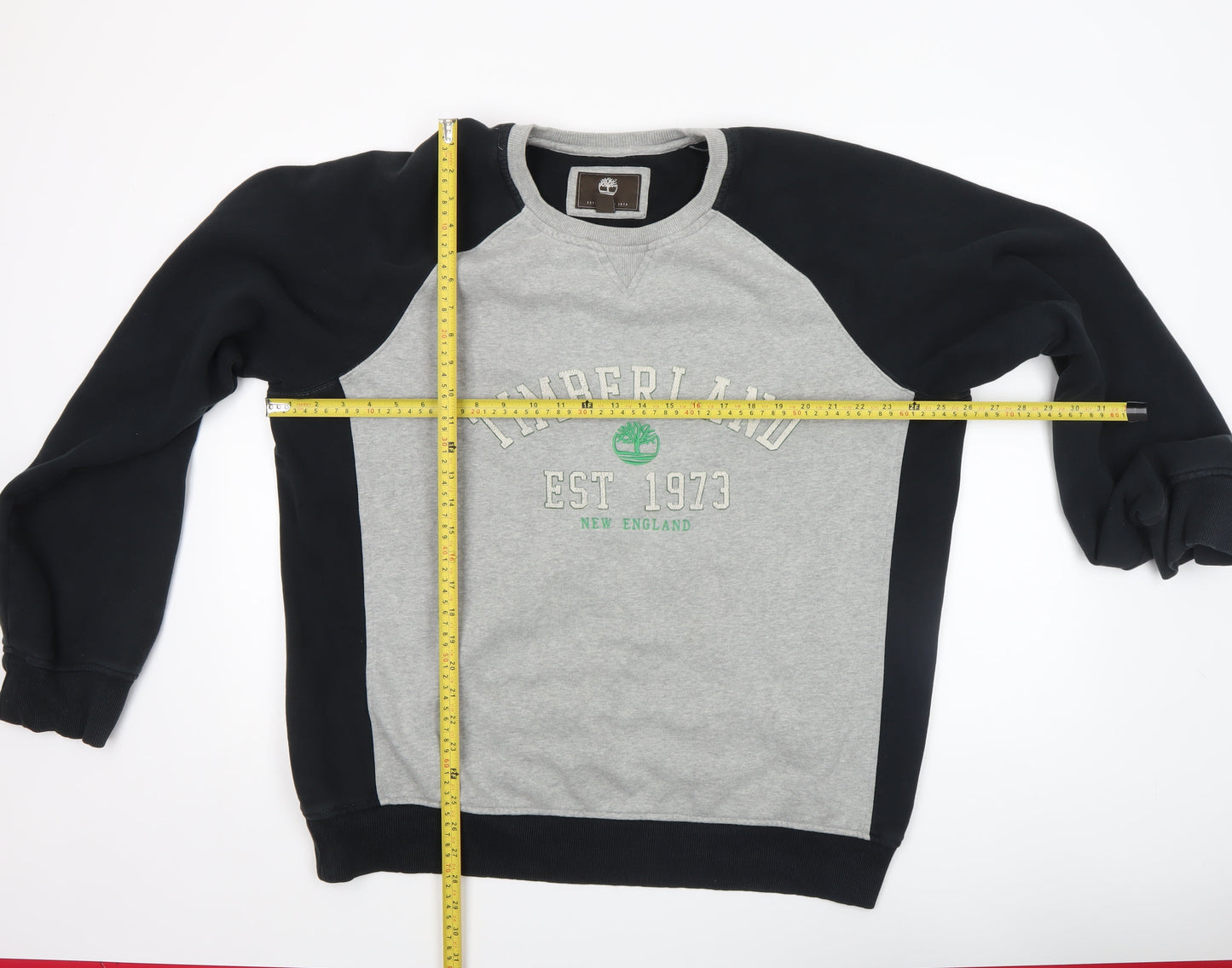 Mens UK Size 2XL Timberland Grey Pullover Sweatshirt