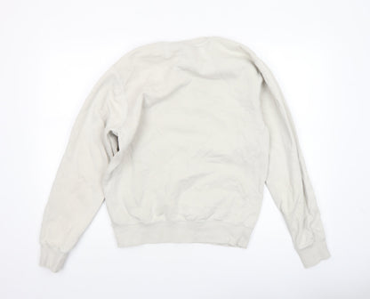 Womens UK Size XS Nike Beige Pullover Sweatshirt