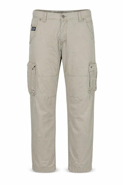 Mens UK Size L Gasoline Originals Regular Fit Cargo Beige Trousers