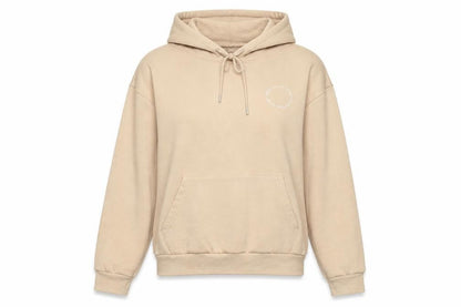 Womens UK Size 14 Pink Soda Sport Beige Pullover Hoodie
