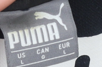 Mens UK Size L PUMA Black Pullover Sweatshirt
