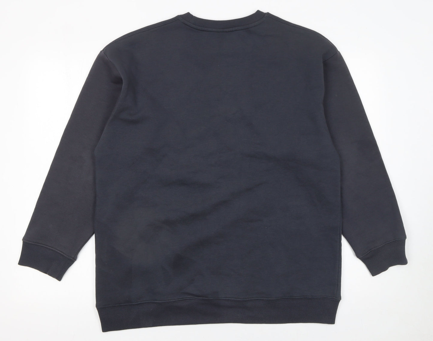 Womens UK Size M Harvard Black Pullover Sweatshirt