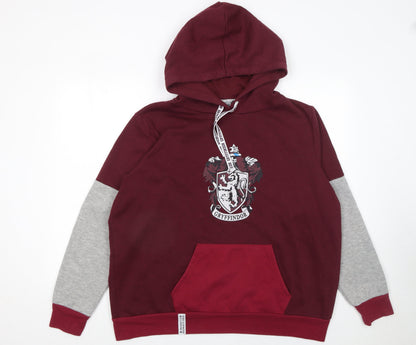 Womens UK Size XL Harry Potter Multicoloured Pullover Hoodie