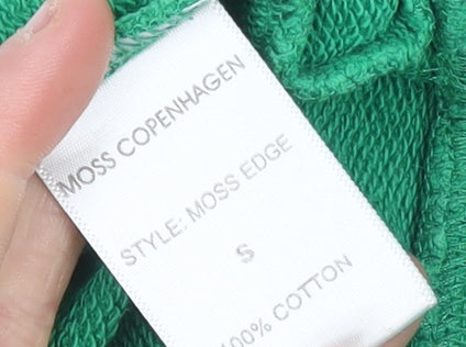 Womens UK Size S Moss Copenhagen Green Pullover Sweatshirt