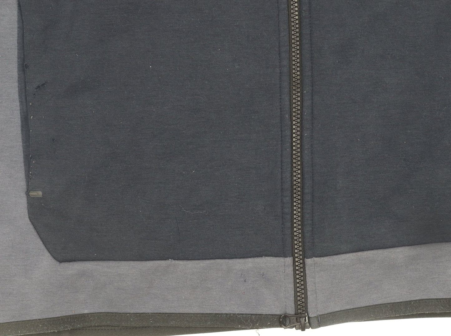 Mens UK Size M Nike Blue Full Zip Hoodie