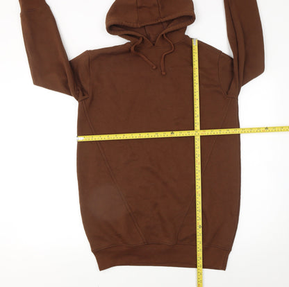 Womens UK Size 6 Threadbare Brown Pullover Hoodie