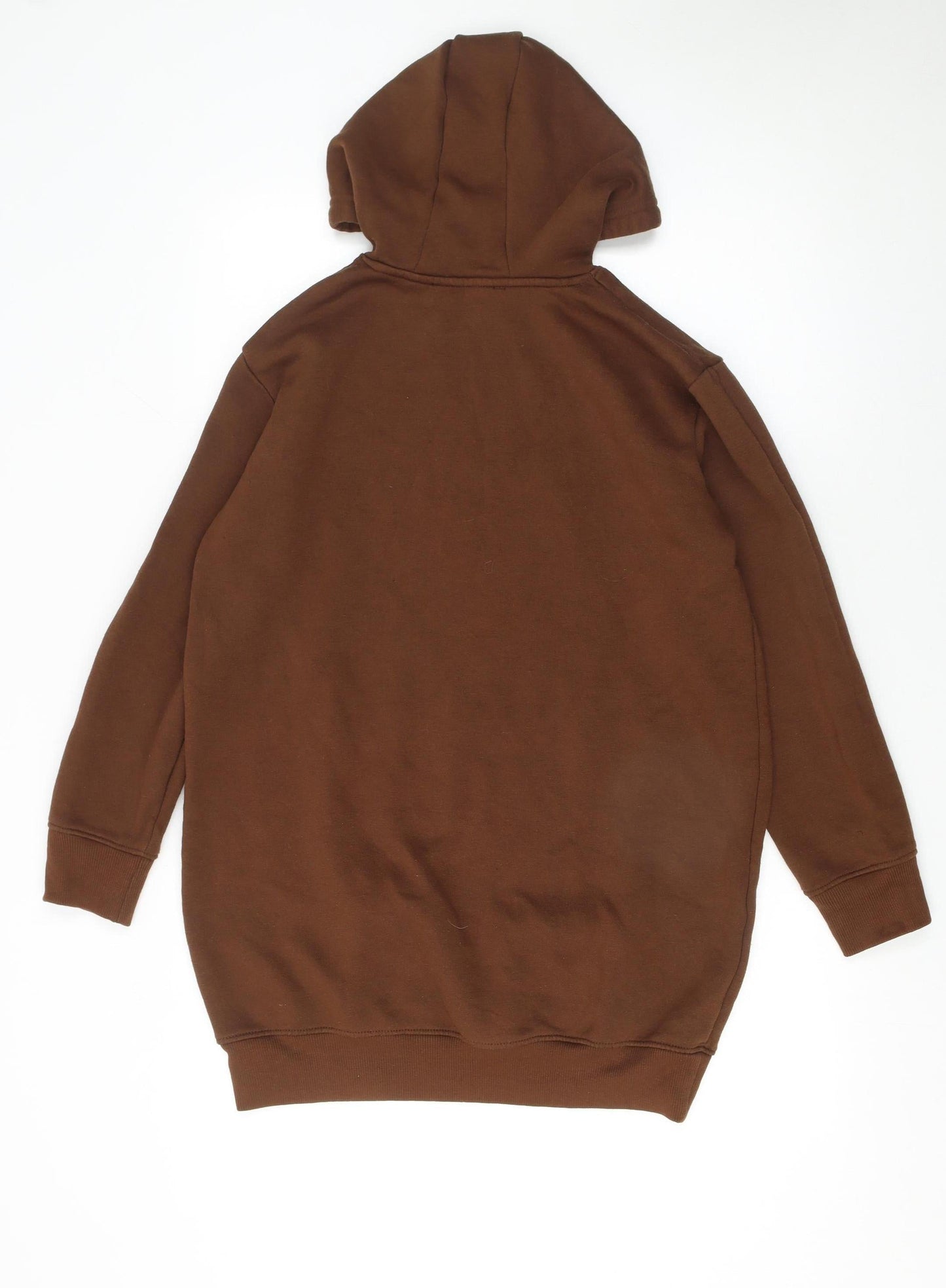 Womens UK Size 6 Threadbare Brown Pullover Hoodie