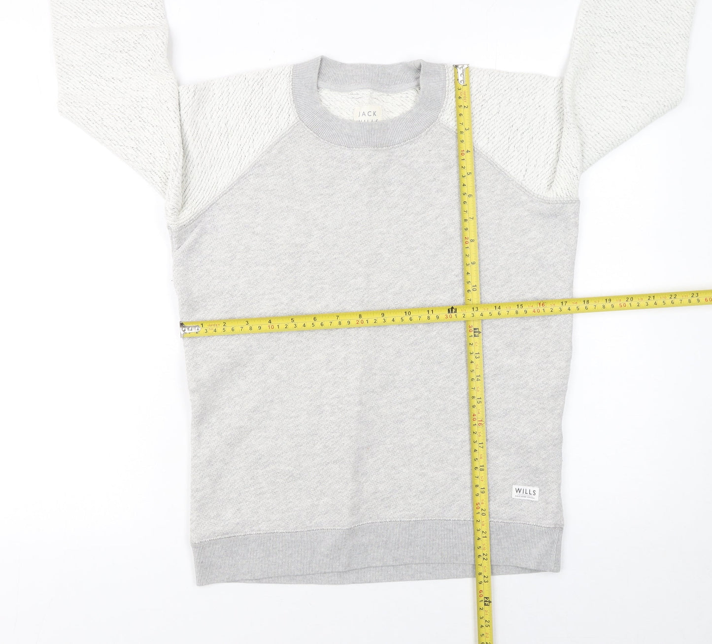 Womens UK Size 6 Jack Wills Grey Pullover Sweatshirt