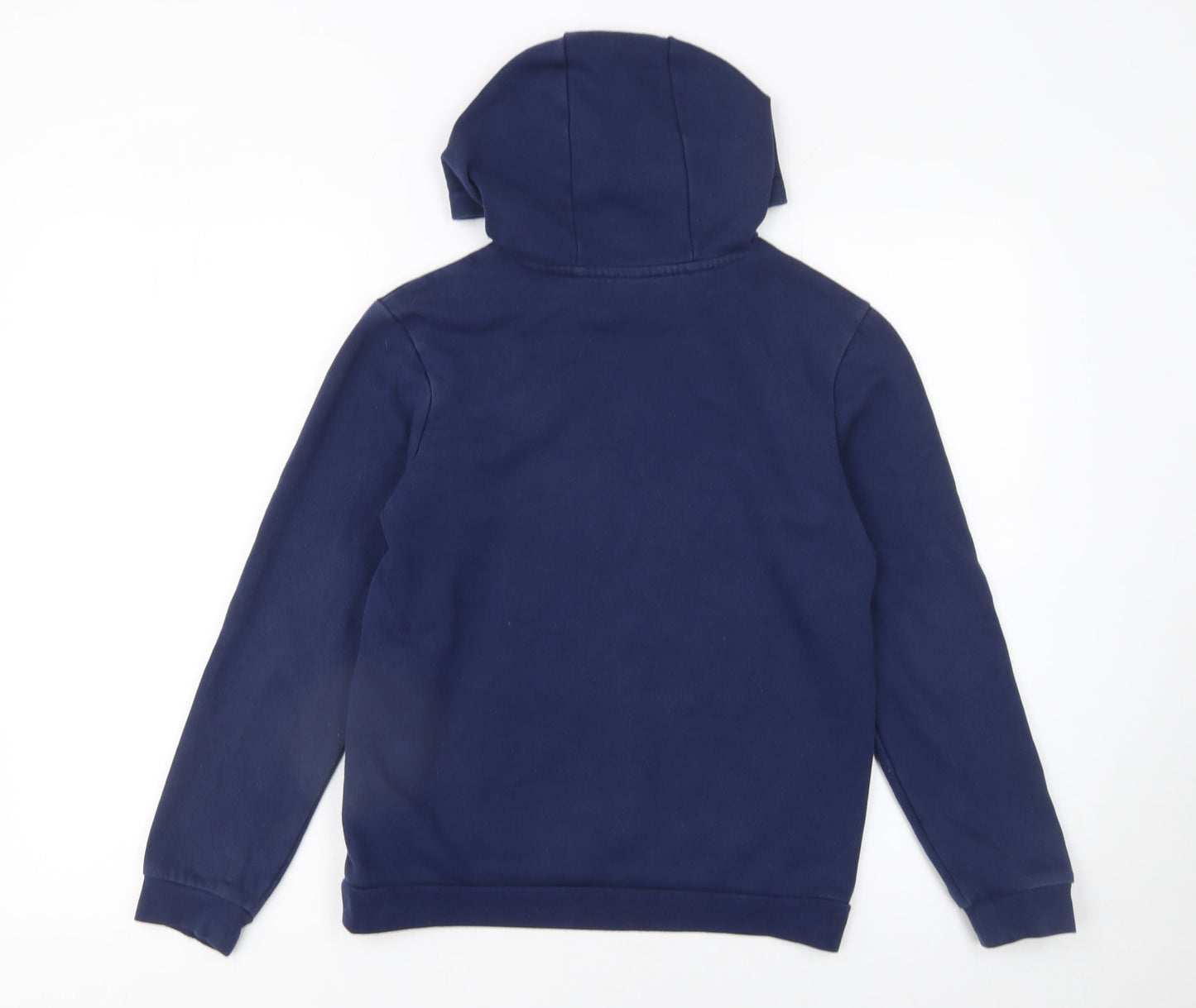 Boys UK Size 11-12 Years adidas Blue Pullover Hoodie