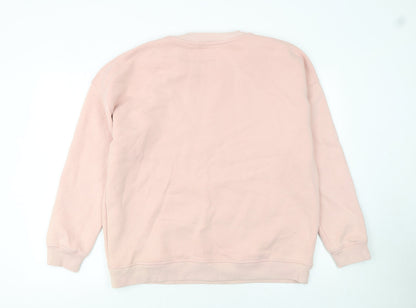 Womens UK Size 12 Jack Wills Pink Pullover Sweatshirt