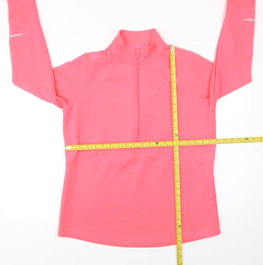 Womens UK Size M (UK 12) Dunnes Stores Pink Pullover Sweatshirt