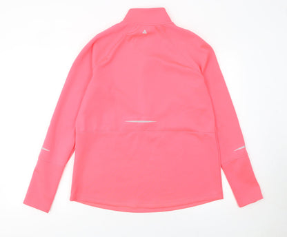 Womens UK Size M (UK 12) Dunnes Stores Pink Pullover Sweatshirt