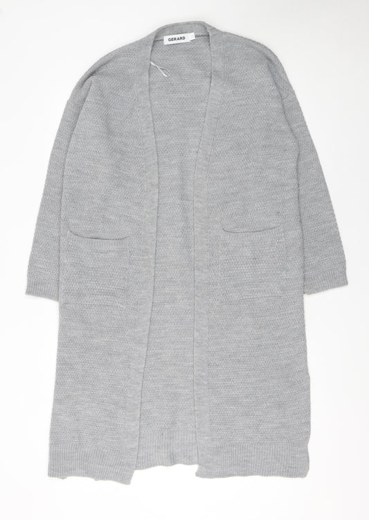 Womens UK Size M Gerard Grey Cardigan Jumper