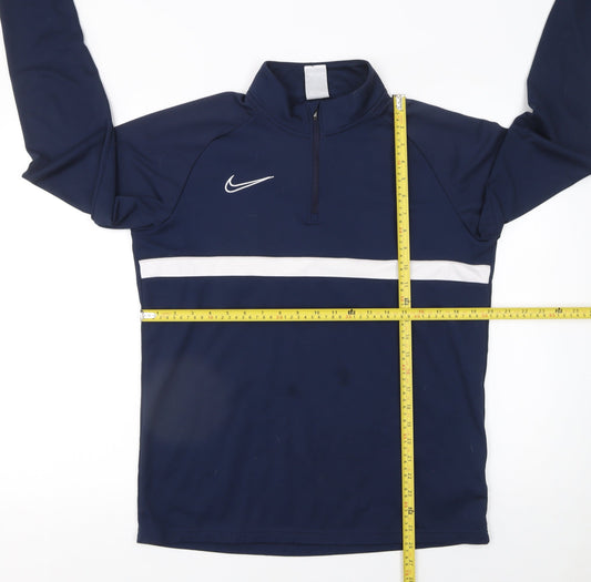 Mens UK Size M Nike Blue Pullover Sweatshirt