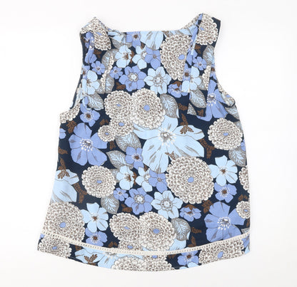 Womens UK Size L Grace & Mila Blue Camisole Tank