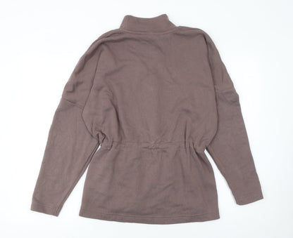 Womens UK Size 12 Marks and Spencer Brown Pullover Sweatshirt