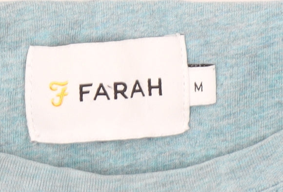 Mens UK Size M Farah Blue  T-Shirt