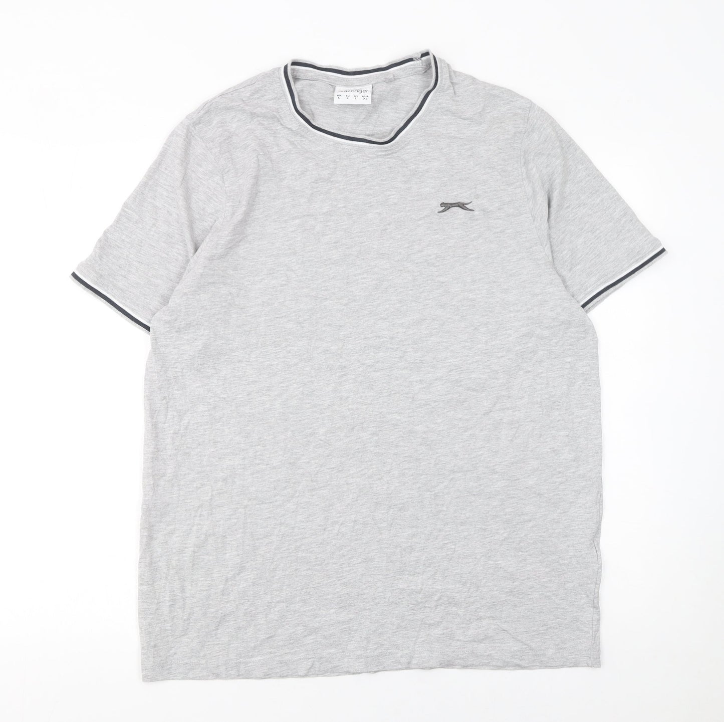 Mens UK Size L Slazenger Grey  T-Shirt