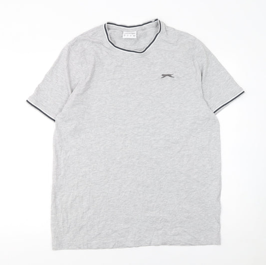 Mens UK Size L Slazenger Grey  T-Shirt