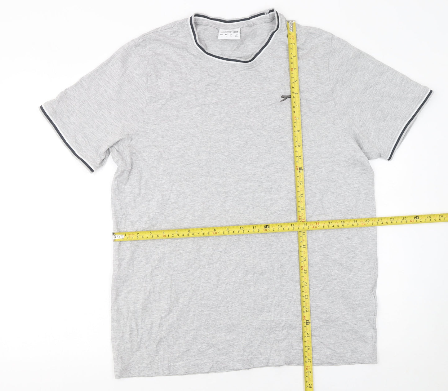 Mens UK Size L Slazenger Grey  T-Shirt