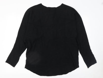 Womens UK Size M Paramour Black Pullover Jumper