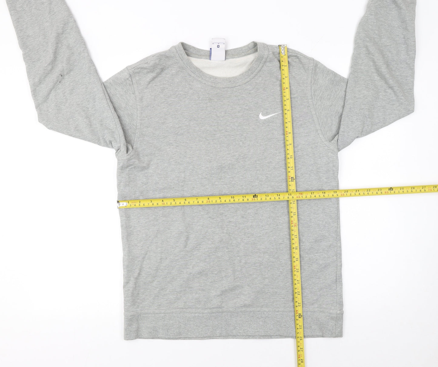 Mens UK Size M Nike Grey Pullover Sweatshirt