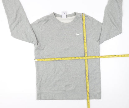 Mens UK Size M Nike Grey Pullover Sweatshirt