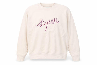 Womens UK Size M Maison Labiche Beige Pullover Sweatshirt