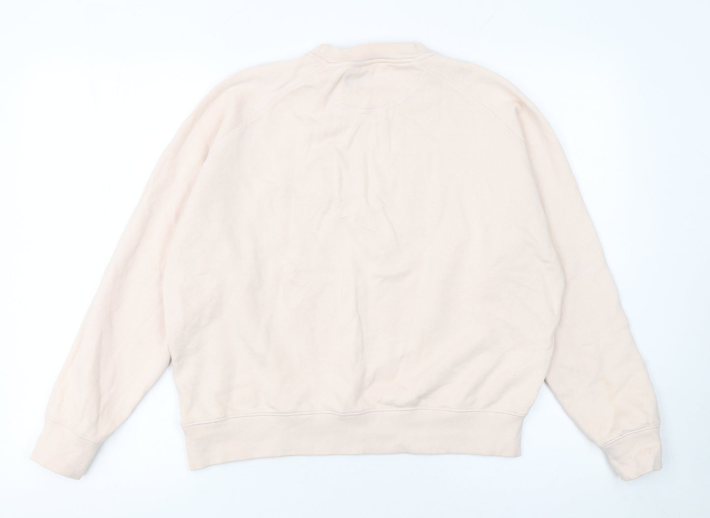 Womens UK Size M Maison Labiche Beige Pullover Sweatshirt