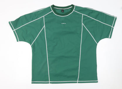 Mens UK Size L Manfinity Green  T-Shirt