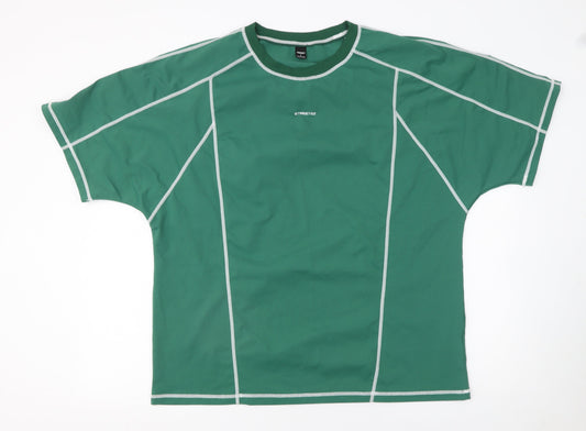 Mens UK Size L Manfinity Green  T-Shirt