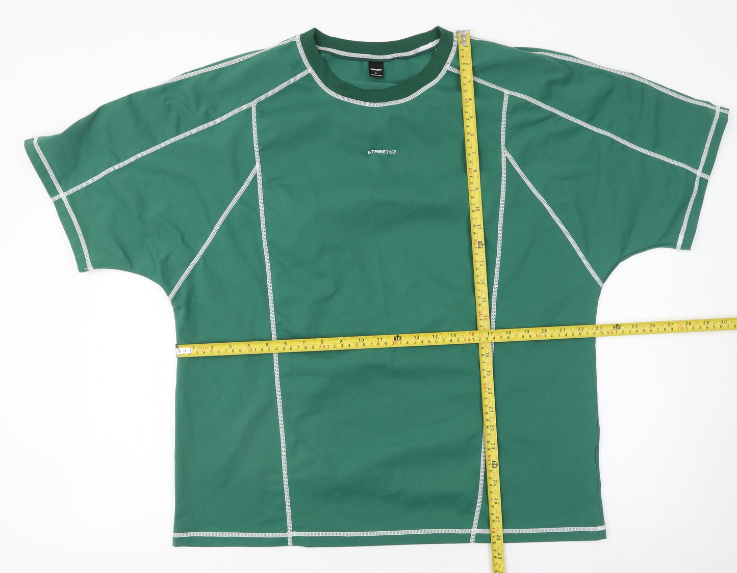 Mens UK Size L Manfinity Green  T-Shirt