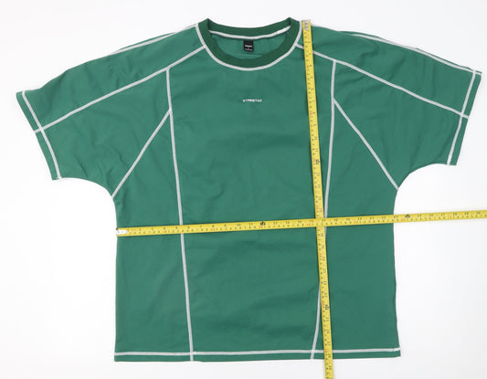 Mens UK Size L Manfinity Green  T-Shirt