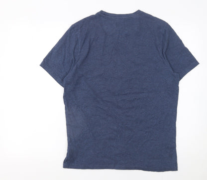 Mens UK Size M Farah Blue  T-Shirt