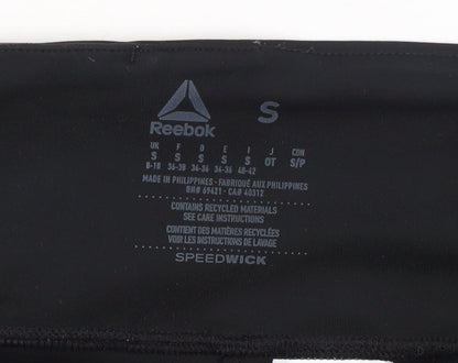 Womens UK Size S Reebok Slim Fit Leggings Black Leggings