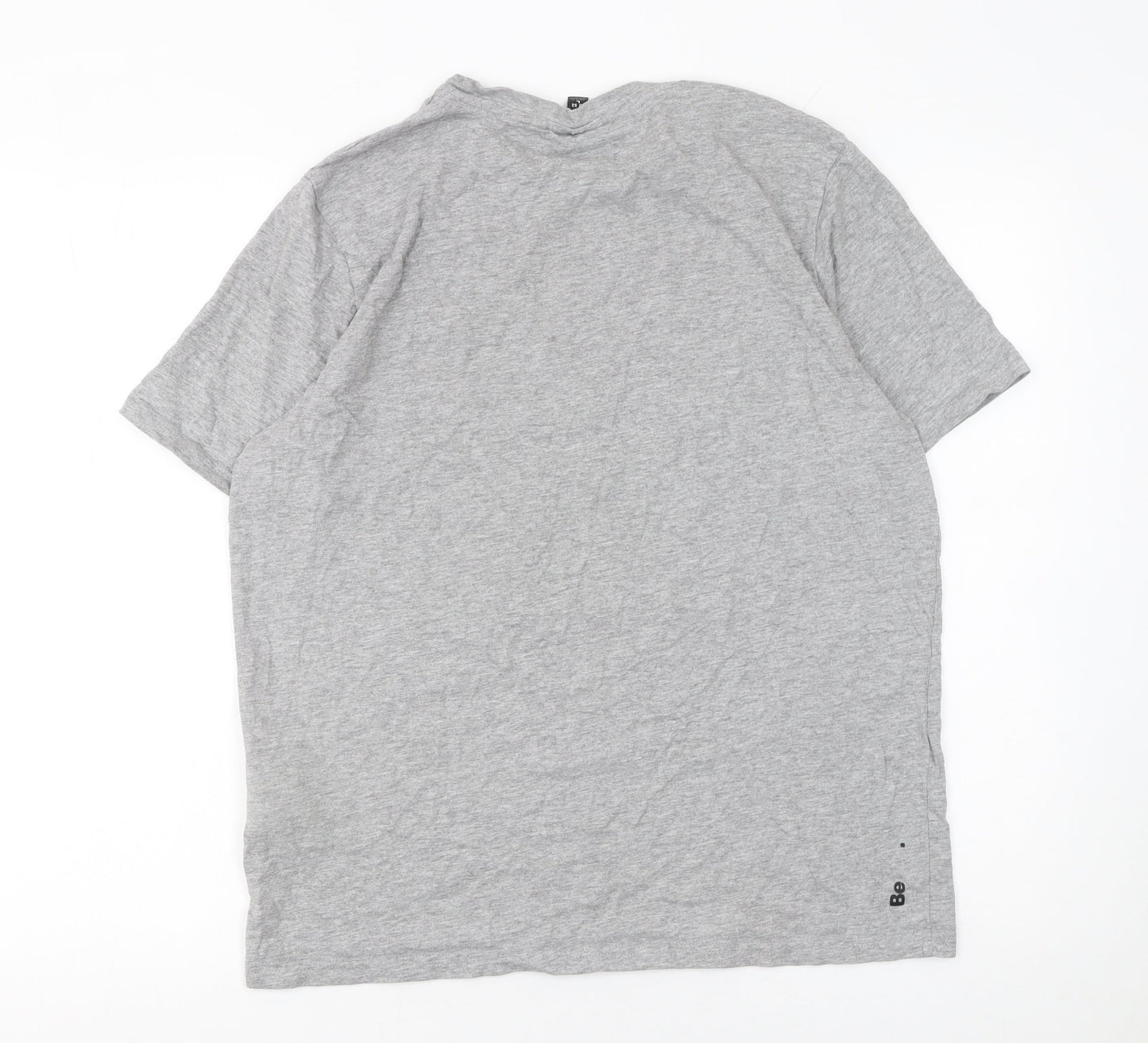Mens UK Size L Bench Grey  T-Shirt
