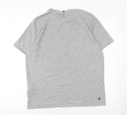 Mens UK Size L Bench Grey  T-Shirt