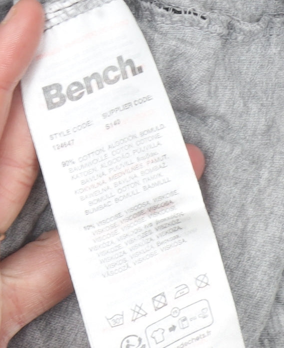 Mens UK Size L Bench Grey  T-Shirt